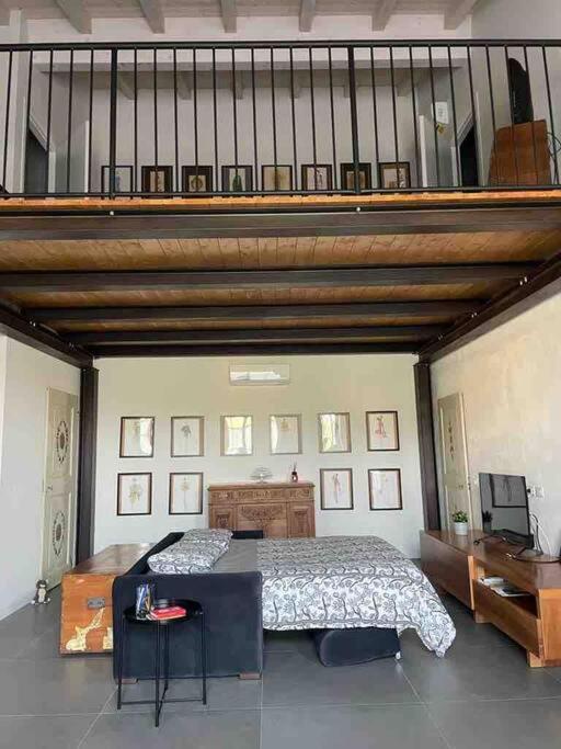 Apartamento Loft Officina Di Leonardo Nel Centro Di Vinci Exterior foto