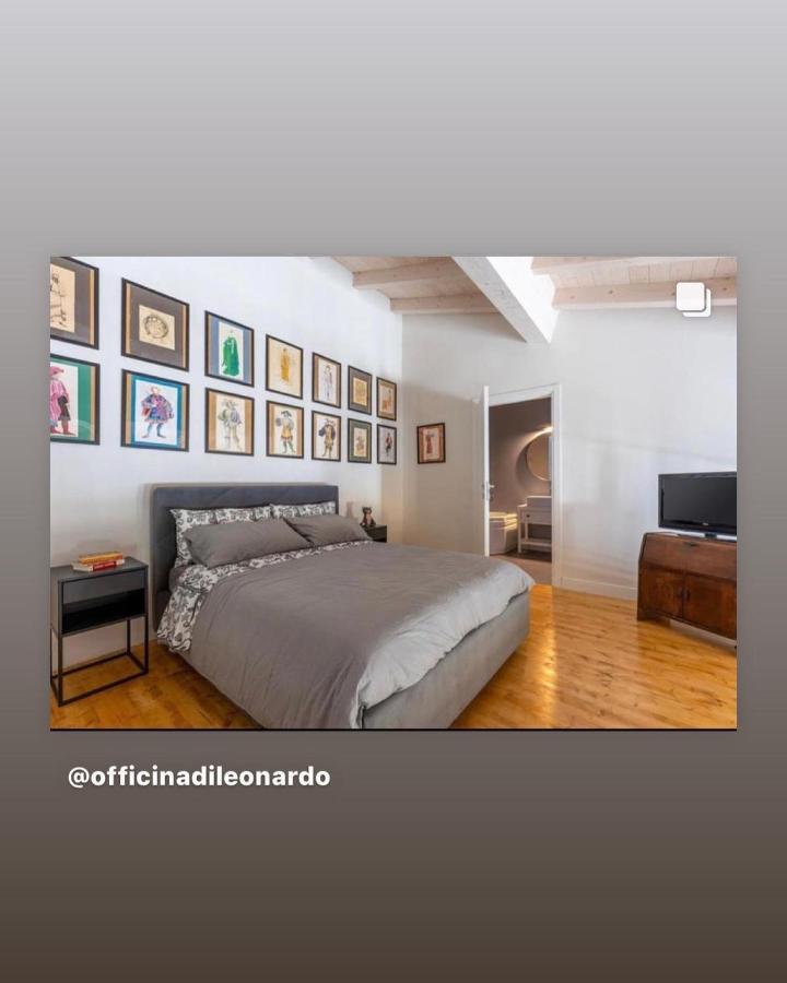 Apartamento Loft Officina Di Leonardo Nel Centro Di Vinci Exterior foto