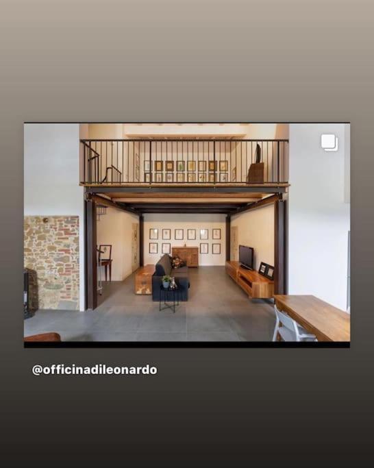 Apartamento Loft Officina Di Leonardo Nel Centro Di Vinci Exterior foto