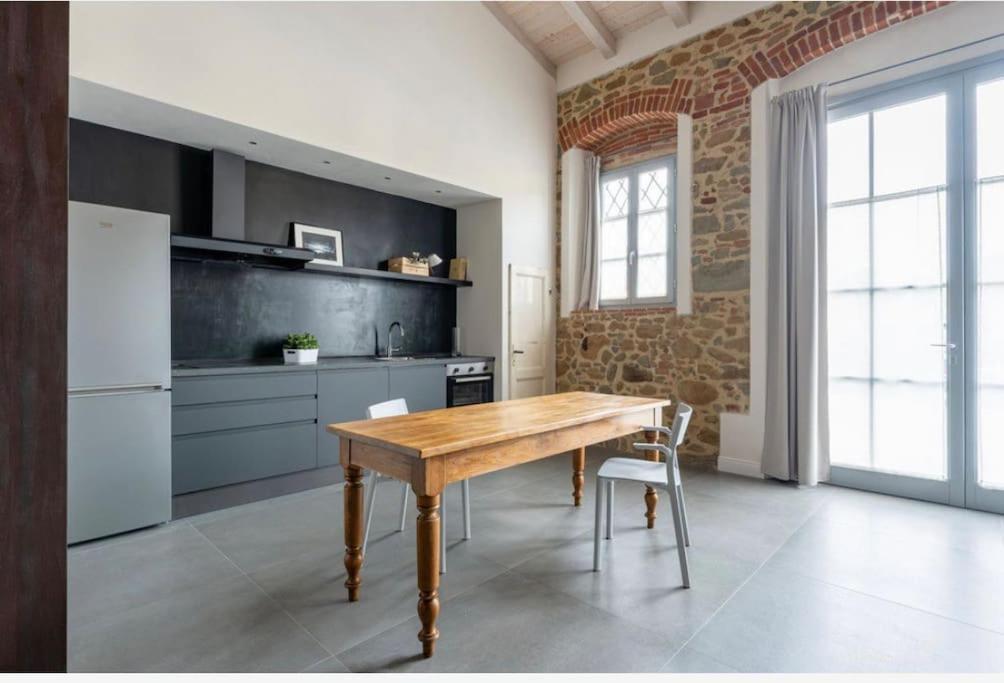 Apartamento Loft Officina Di Leonardo Nel Centro Di Vinci Exterior foto
